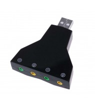  POWERTECH USB κάρτα ήχου 7.1CH, με έξοδο μικρόφωνου και ακουστικού