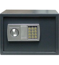 Χρηματοκιβώτιο με ηλεκτρονική κλειδαριά και πόμολο γκρι 35x25x25cm